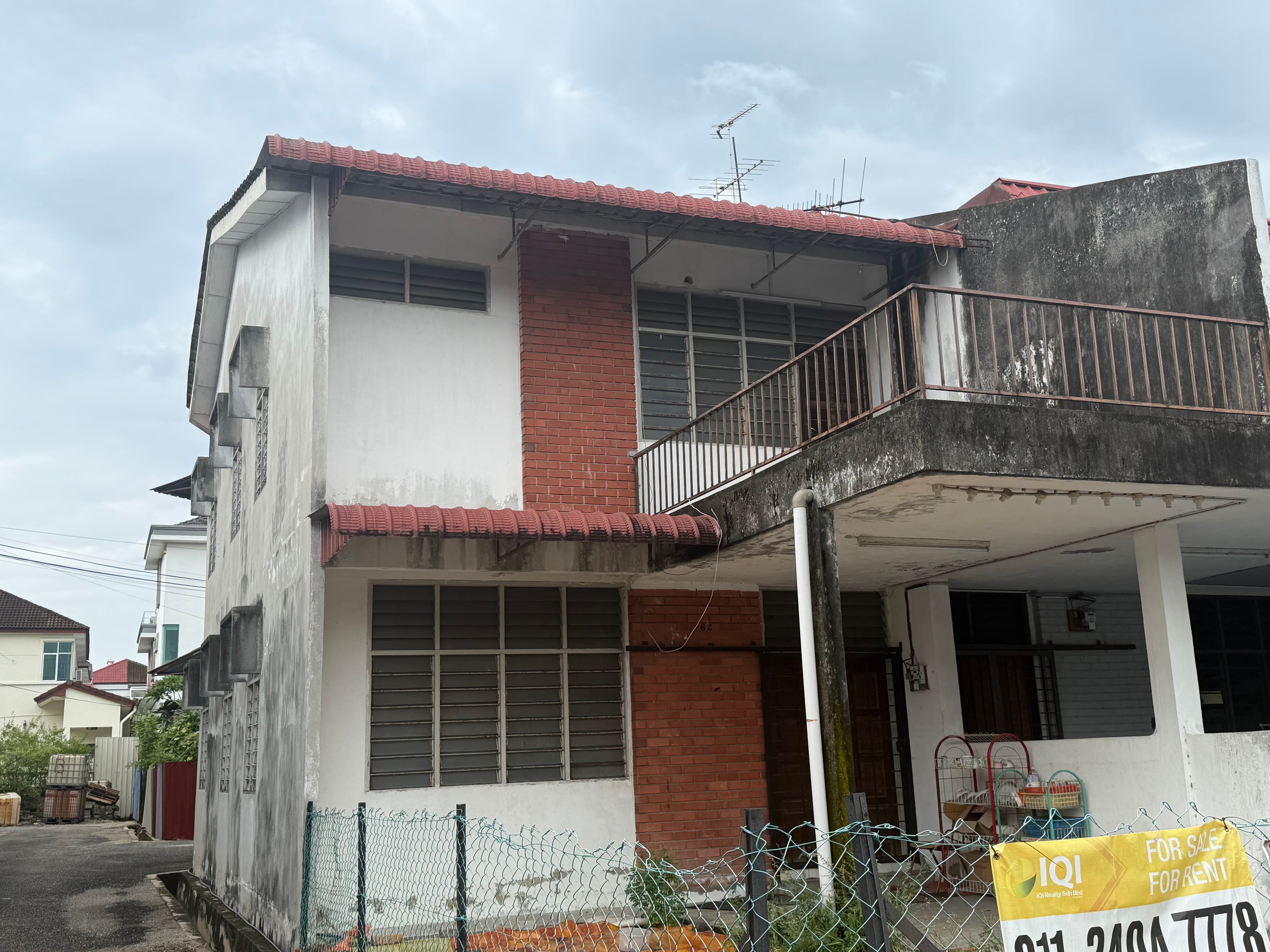 Taman Bukit Kecil 2-Storey Terrace End Lot 1200sf Bare Unit Bukit Mertajam 