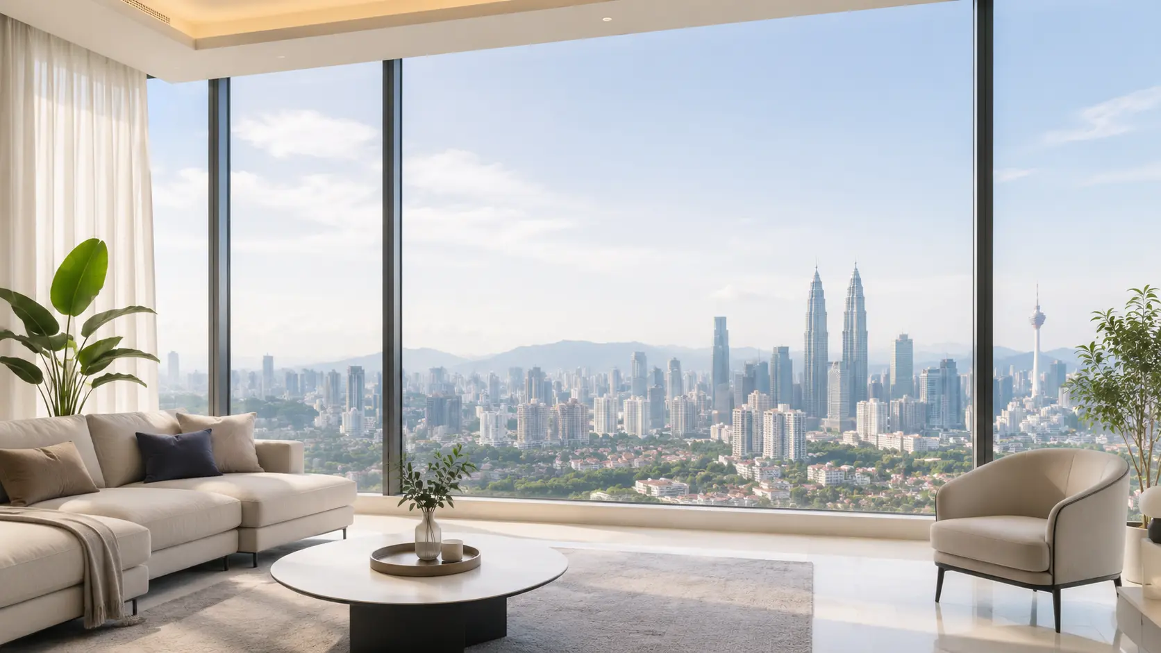 Modern condominium in Malaysia